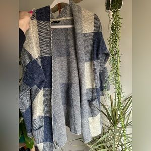 Plaid cardigan